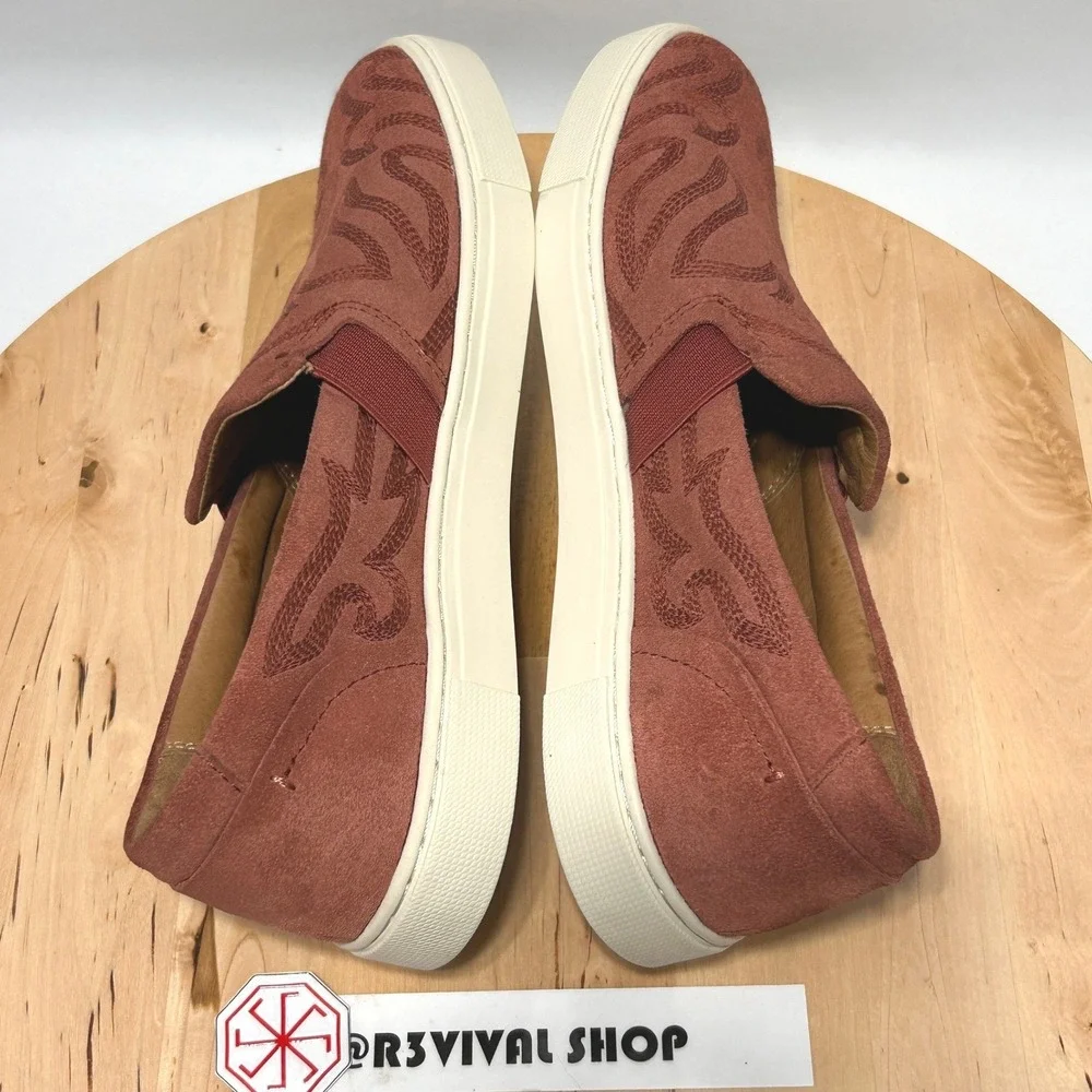 Frye Ivy Primrose Womens‎ Suede Slip On Sneaker - Size 7M